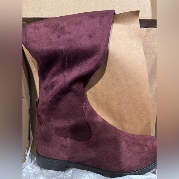 Reaction Kenneth Cole Burgundy Over-the-Knee Boots - Picture 9 of 9